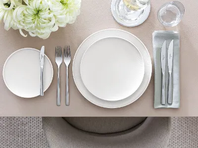 Minimalist tableware for discerning tastes